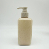 Wholesale Eco Friendly Recycle 300ml Wheat Straw Mockup Bottle Biodegradable Cosmetic Packaging Wheat Straw Bottle