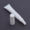 Custom 10ml 15ml 20ml Lip Balm Squeeze Tube Container Eye Cream Plastic Tube Packaging Empty with Ceramic Head Applicator