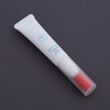 15ml White Color Empty Printing Custom Logo Makeup Squeeze Lip Gloss Tube with Soft Silicone Applicator