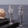 4ml Lip Balm Tubes and Packaging clear Lipgloss Tube with Silicone Wand