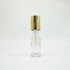 Customize Unique Gold Sliver Round Makeup Containers Thick Wand Tube Empty Lip Gloss Tubes 6ml