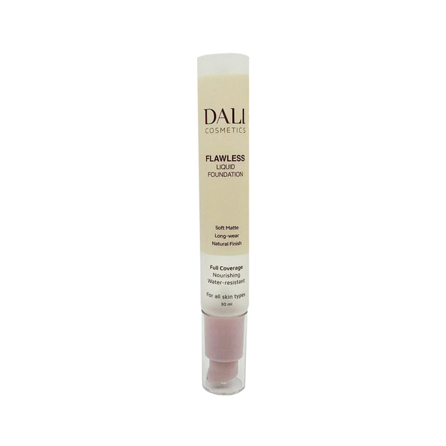 Foundation Makeup Hand Cream Body Cream Skincare Cosmetic Tube Round 30ml Airless Pump Tube