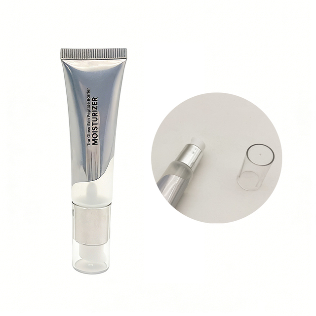 Customized Wholesale Skincare Airless Pump Bottle Tube Plastic Squeeze Tube Packaging Cosmetics Airless Pump 30 ml