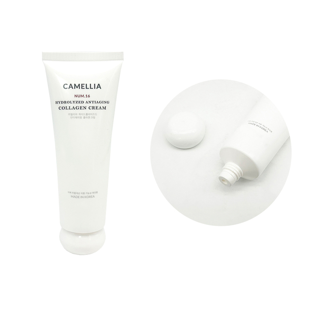  Soft Cosmetic Packaging Tube Skincare Plastic Cream Flat Oval Round Tube for Sunscreen And Face Lotion