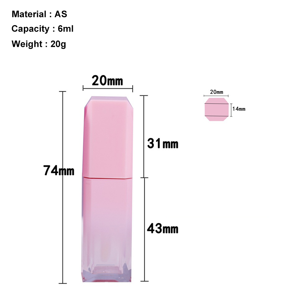 6ml Gradual Color Lipgloss Tube