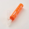 Empty Soft Round Cosmetic Plastic PE Lip Balm Tube Silicone Applicator Squeeze Lip Gloss Tubes