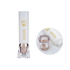 Professional White Facial Cleanser Lotion Empty Plastic Tube Cosmetic Packaging PE Face wash Tube With Acrylic Screw Cap