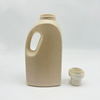 1.5L Eco Friendly Shampoo Biodegradable Recycling Wheat Straw Plastic Bottle Liquid Packaging Empty Laundry Detergent Bottle