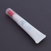 15ml White Color Empty Printing Custom Logo Makeup Squeeze Lip Gloss Tube with Soft Silicone Applicator