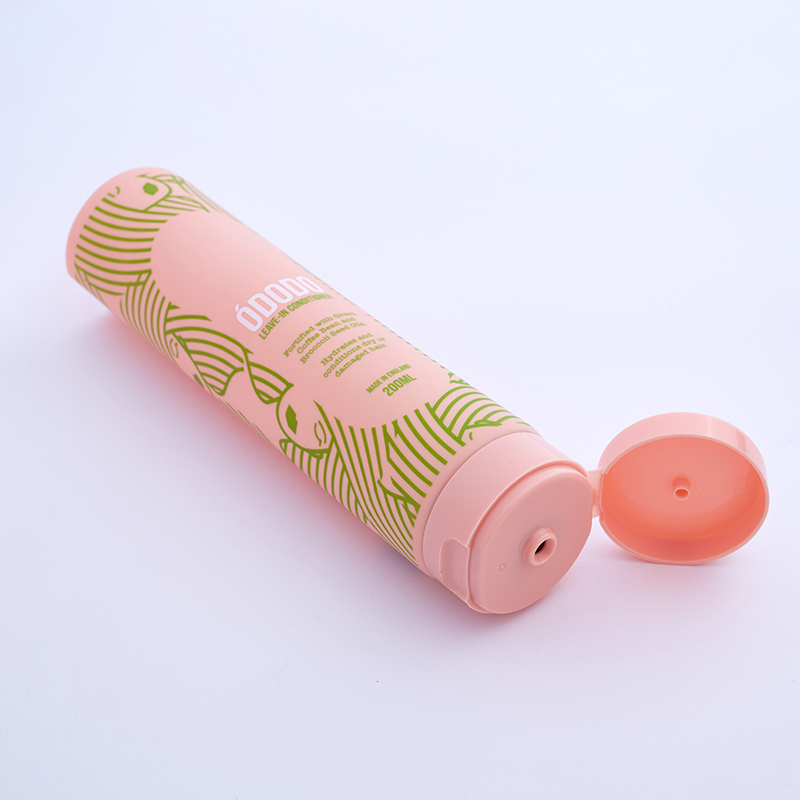 200ml Custom Plastic Shampoo Body Lotion Tube with Flip Top (3)