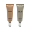Soft Squeeze Skincakre Sunscreen Cream Lotion Sunblock Pe Cosmetic Packaging Tube with Dropper Tip Applicator