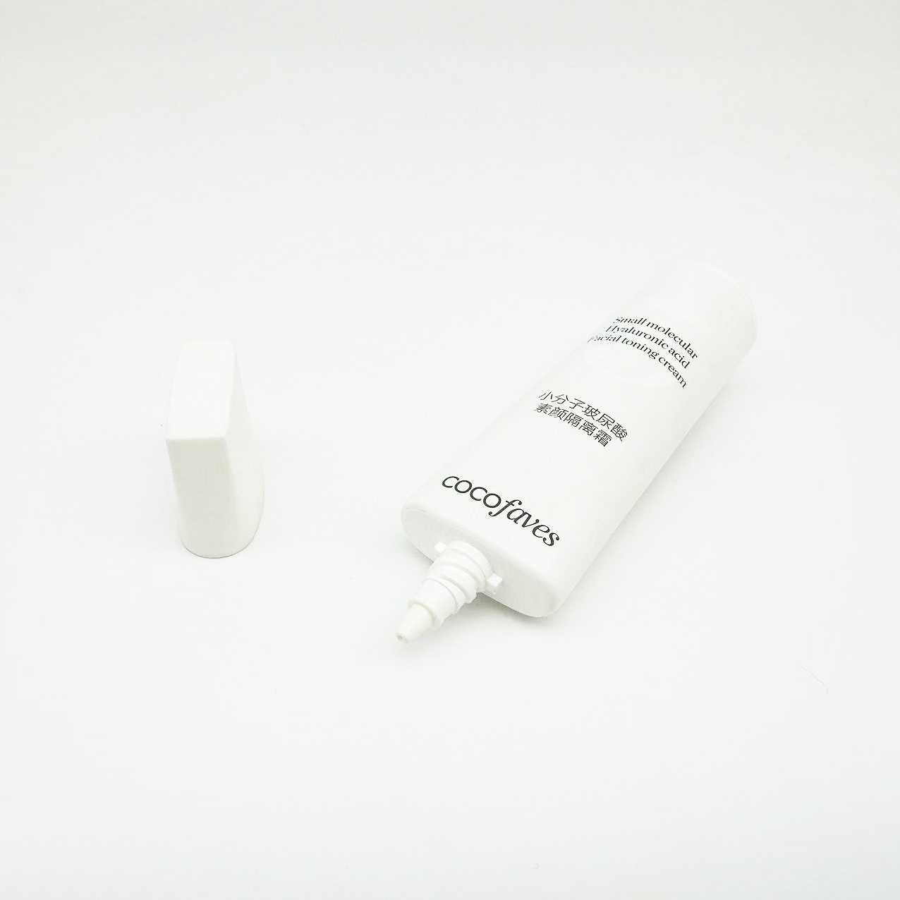 30ml flat cream cosmetic packaging tube