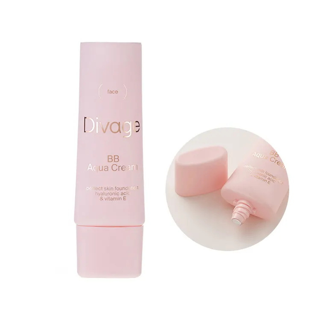 Gold Stamping Skincare Squeeze Pink Cleanser Bb Cream Lotion Tubes Soft With Screw Cap