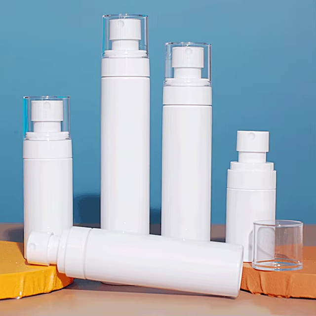15ML to 120ML Travel Dispensing Container PP Material for Lotion Cream Liquid Spray Cosmetic Plastic Airless Pump Bottle