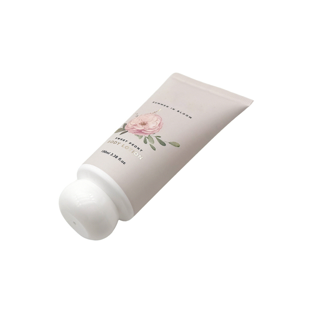 D40mm Skincare PE Cosmetic Packaging Tube Empty Body Lotion Plastic Tube with Screw on Cap