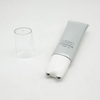 Cosmetic Packaging Body Lotion Tube Two Stainless Steel Roller Ball Massage Applicator Plastic Tube for Neck Cream