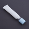  Flat Empty White Skincare Packaging Foundation Makeup Clear Dropper Tip Applicator Tube with Soft Fibrous Brush