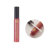Custom Logo Soft Red Hot Stamping Empty Lip Balm Cosmetic Packaging Lipgloss Squeeze Tube with Wand