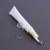 Custom D19 PE Soft Tube 10-25ml Plastic Eye Cream Tube Zinc Alloy Metal Applicator for Skin Care Includes Massage Feature