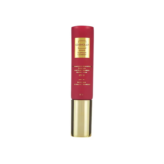 Electroplated Containers Packaging Soft Empty Cosmetic Squeeze Tube Skincare Airless Pump Tube Pack