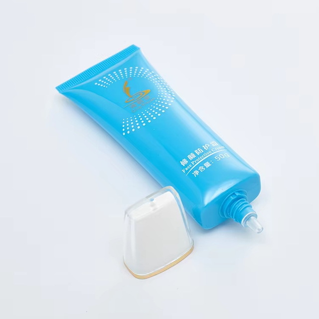 50ml Custom Printing Plastic Empty Squeeze Hand Cream Face Wash Tube Cosmetic Packaging Tube