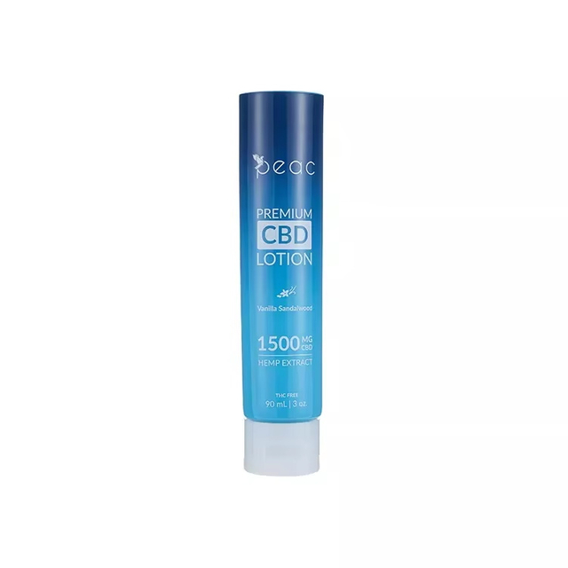 Squeeze Plastic Gradient Blue Color Cosmetic Cream Body Lotion Tube PE Soft Empety Cream Tube