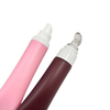 Wholesale Custom Lipstick Lip Essence Tube Plastic Lipgloss Squeeze Tubes with Hole for Bead Chain Pendant Keychain