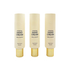 Customized Packaging Body Lotion Facial Cleanser Cosmetic Tube Luxury Hand Cream Tubes with Electroplated Screw Cap