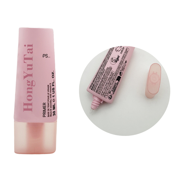 Lotion Skin Cream Tube Squeeze Plastic Packaging Cream Tube Cosmetic Lotion Cream Tube Super Flat Shape