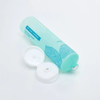 Skin Care 100ml Custom Color Frosted Electroplate Cap Flip Top Cap Body Packaging Lotion Tube Cream