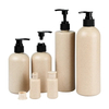 30ml 100ml 150ml 200ml 300ml Biodegradable Shampoo Bottle Wheat Straw Cosmetic Bottles Airless Spray Serum Bottle