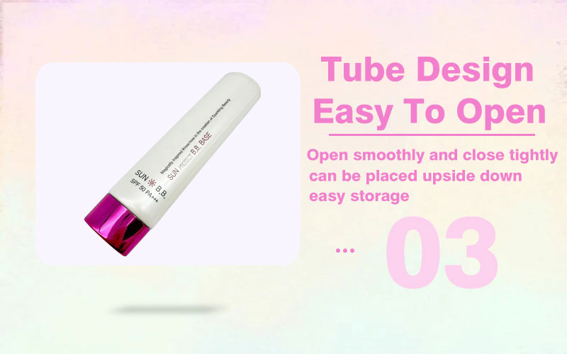 bb cream cosmetic tube