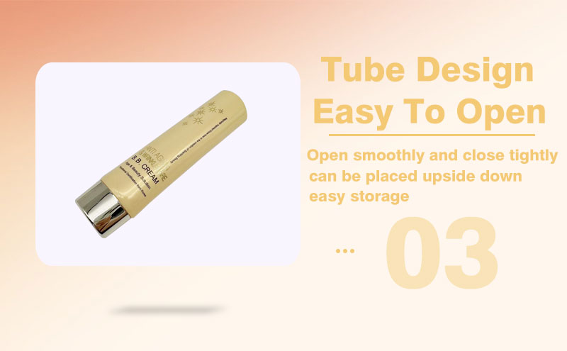 bb cream cosmetic tube