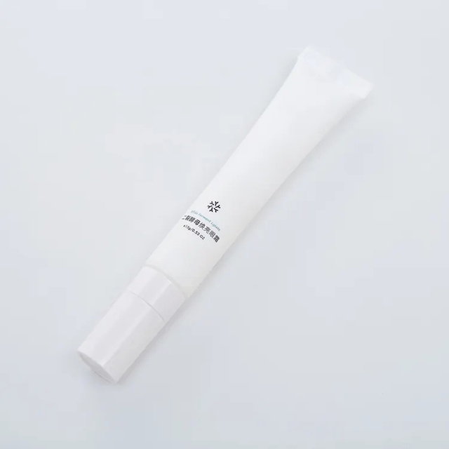 China Empty Plastic Eye Cream Tube Packaging Massage 15ml Eye Cream Tube with Ceramic Head
