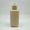 Wholesale Eco Friendly Recycle 300ml Wheat Straw Mockup Bottle Biodegradable Cosmetic Packaging Wheat Straw Bottle