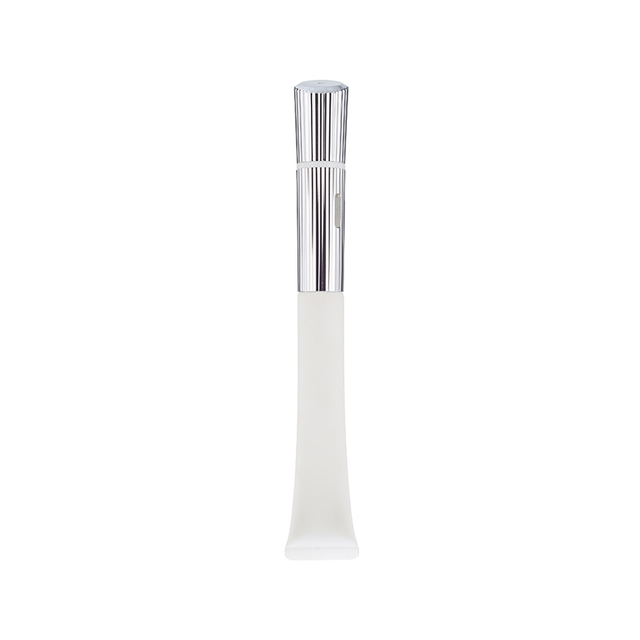 Custom Eye Cream Lotion Cosmetics Plastic Round Shaped Metal Applicator Massage Metal Head Eye Cream Packaging Tube