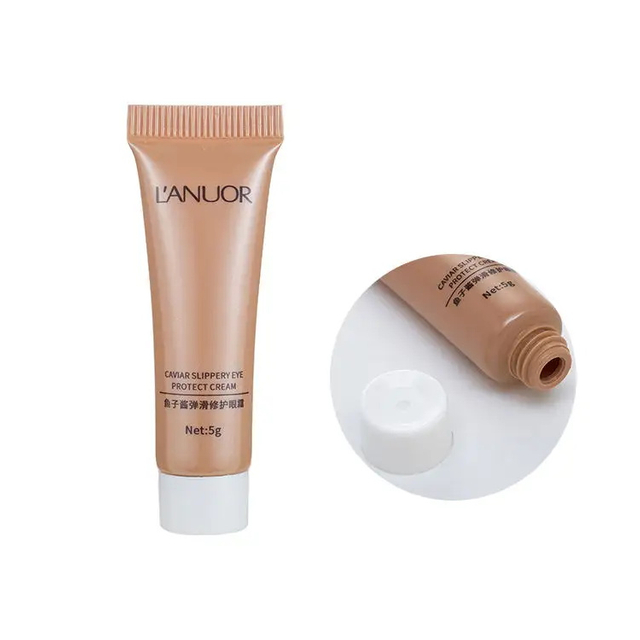 5g Plastic Eye Cream Tube Squeeze Tubes Eye Cream Cosmetic Packaging Soft Tube with Screw-on Cap