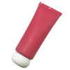 Plastic Printed Cosmetic Packaging Squeeze Tube 100ml Body Lotion Cosmetics Soft Tubes with Keychain Hole