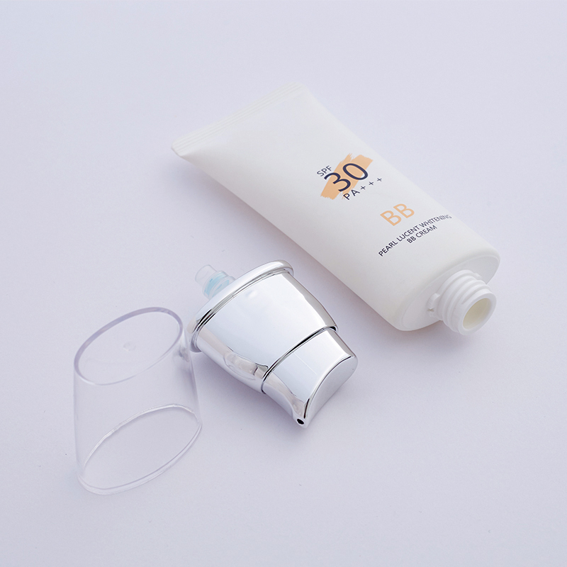 Fillable Liquid Sunscreen Tube Packaging with Pump (7)