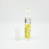 Empty Eye Cream Applicator Makeup Tube 30ml Plastic Tube Eye Cream Soft Tube With Sponge Applicator Brush