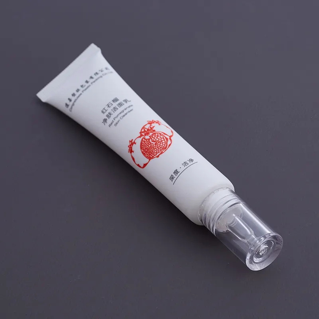 D25mm 30ml Cosmetic Plastic Tube With Dropper Nozzle Tip Soft Empty Tube For Gel BB Cream Skincare Cream Packaging