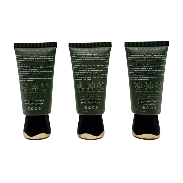 Customized Color Squeeze Soft Matte Lotion Cream Tube Cosmetic Skincare Tube Packaging