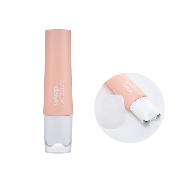 Skincare Packaging Plastic Squeeze Flat Cosmetic Packaging Tube Roller Ball Massage Cosmetic Tube