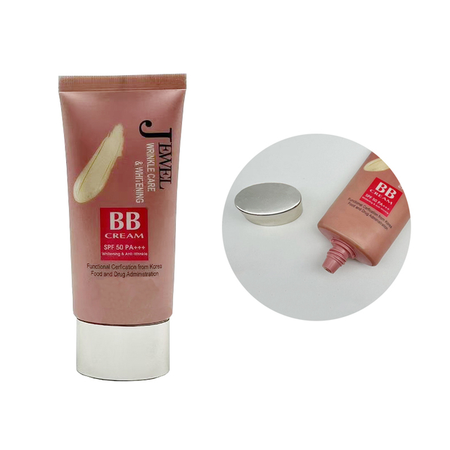 Custom Empty Plastic Tube Printing Logo Skincare Squeeze Sunscreen Packaging Tube Bb Cream Cosmetic Packing Plastic Tube