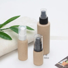 Eco-Friendly Lotion Cream Shampoo Bottle 30ml 50ml 100ml Wheat Straw Round Travel Squeeze Biodegradable Cosmetic Plastic Bottle
