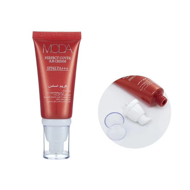China Custom Squeeze Tubes Liquid Foundation Skincare BB 50ml BB Cream Cosmetic Packaging Airless Pump Tube