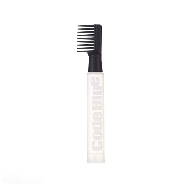 Round Shaped Special Applicator Tubes Custom Empty Plastic PE Hair Care with Comb Applicator