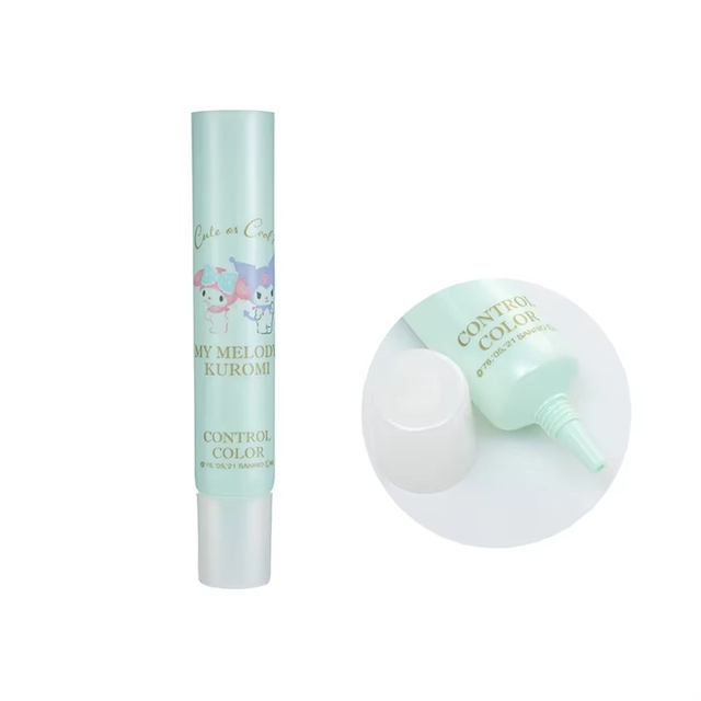 Custom Soft Plastic Tube Cosmetics Foundation Cream Skincare Sunscreen Eye Hand Body Lotion Long Nozzle Tube