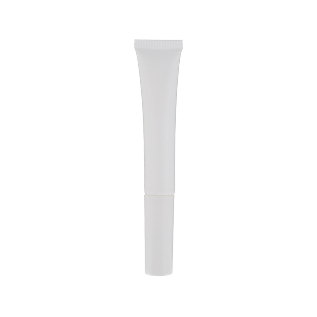 Skincare Packaging Various Massage Plastic Eye Cream Soft Cosmetic Squeeze Tubes with Single Stainless Steel Metal Roller Ball