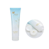 100ml 200ml Custom Soft Empty Squeeze Tubes Skincare Facial Cleanser Cream Packaging Tube Cosmetic Face Wash Tube with Flip Top Cap
